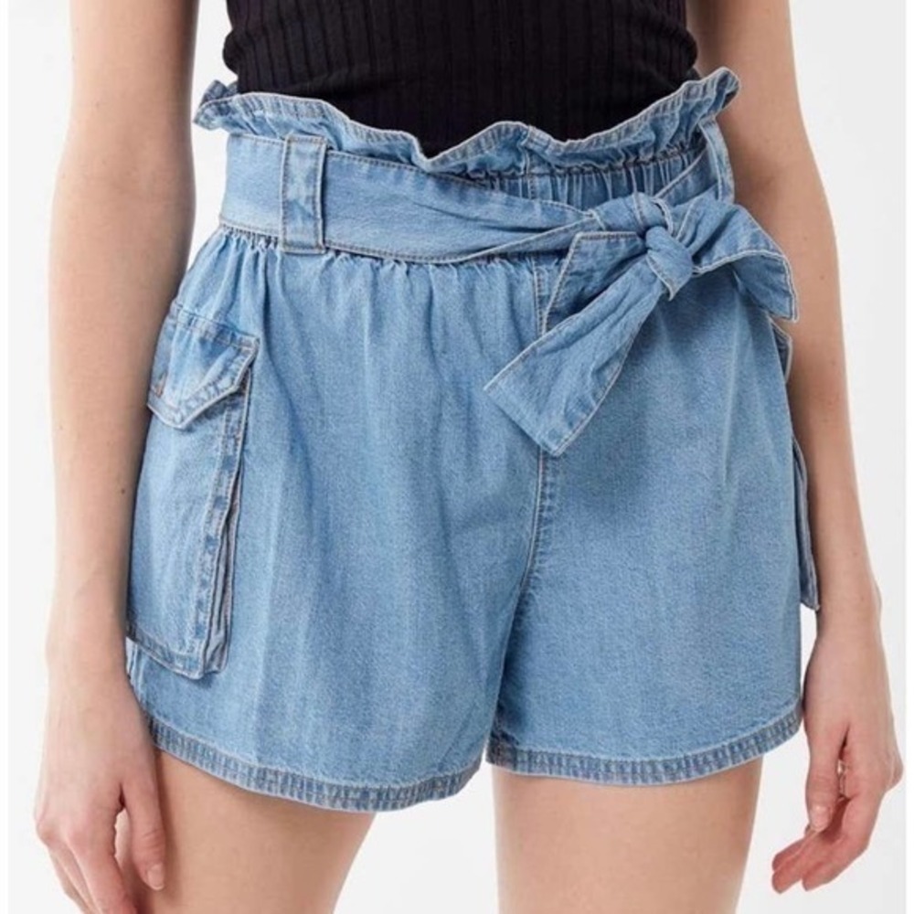 Fiona Chambray Paperbag Short